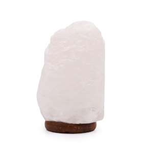 Kristallstein Himalaya-Salzlampe – und Sockel, ca. 3–5 kg