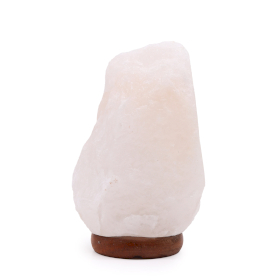 Kristallstein Himalaya-Salzlampe – und Sockel, ca. 2–3 kg