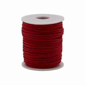 Großrolle-Anhängerschnur – 2,5 mm x 45 m – Rot A056