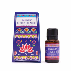 6x Banjara Indisches Duftöl 10ml - Lotus of the Nile