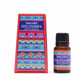 6x Banjara Indisches Duftöl 10ml - Nag Champa