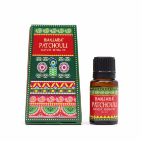 6x Banjara Indisches Duftöl 10ml- Pathchouli