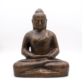 Mittlerer Buddha Klassisch Antik Gold - 0,5m