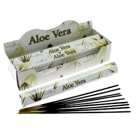 6x Aloe Vera  Hex Räucherstäbchen